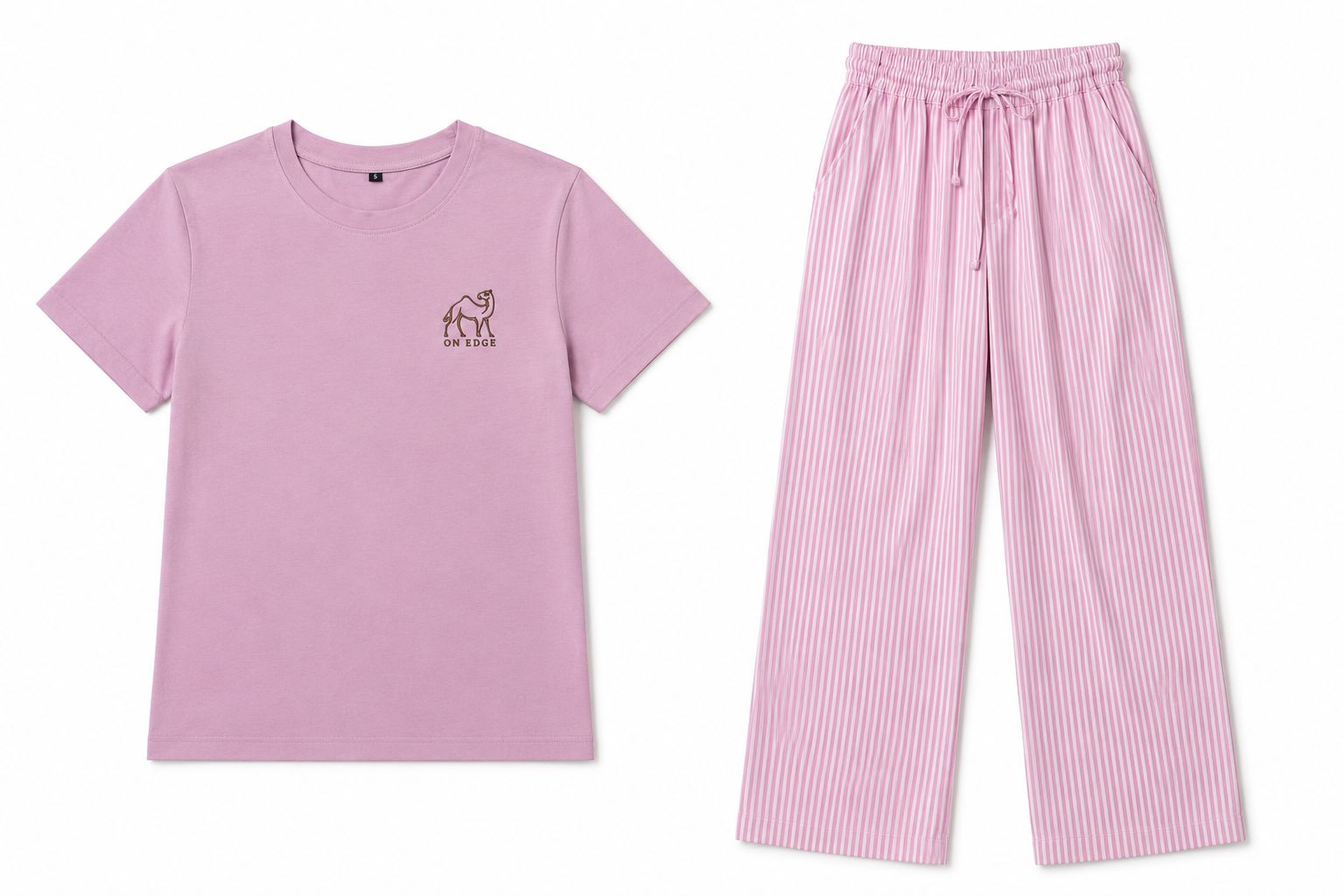 IN YOUR ELEMENT - Core Comfort Pajama  Set - Pink