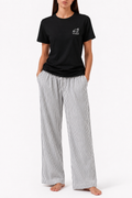 IN YOUR ELEMENT - Core Comfort Pajama  Set - Black