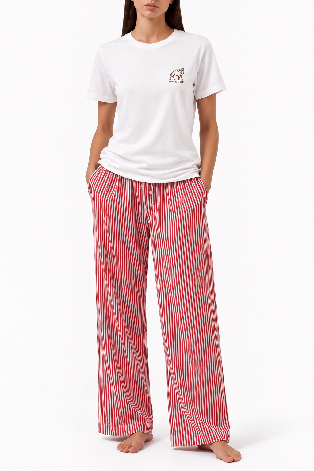 IN YOUR ELEMENT - Core Comfort Pajama  Set – Red